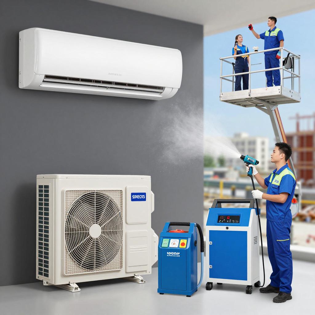 Ремонт и заправка сплит-системы