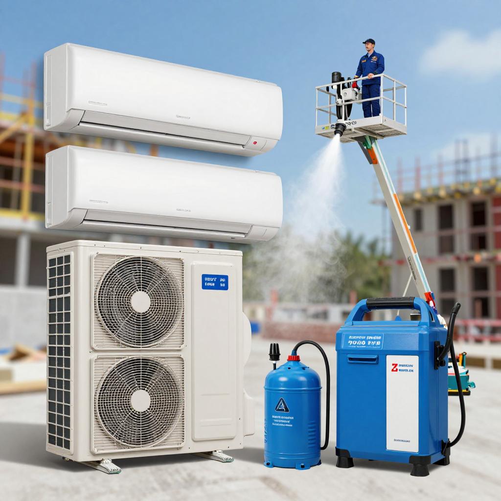 Установка кондиционера 12 000 BTU